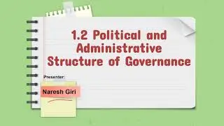 1. 2. Political and Administrative Structure of Government (in English)। Section Officer Exam।