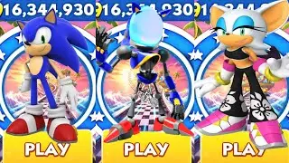 Sonic Dash - Sonic vs Riders rouge vs Metal Sonic _ Sonic vs All Bosses Zazz Eggman
