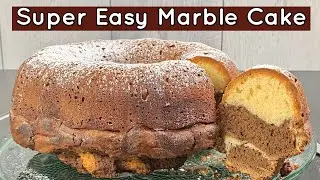 Marble Bundt Cake Recipe | Moist and Fluffy