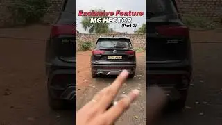 Hidden Features of MG HECTOR😱😍