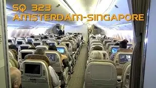 Singapore Airlines Boeing 777-312ER (9V-SWH) Flight SQ323 Amsterdam to Singapore