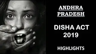 AP DISHA ACT 2019 - Highlights