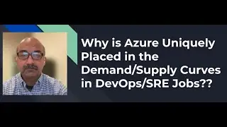 Why is Azure Has Unique Demand in DevOps SRE Job Market