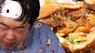 내가 살다 살다 햄버거가 맵네