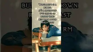 RM said #youtubeofficial #official #shorts #bts #kimnamjoon #godofdestruction #bestwriter #namjoon