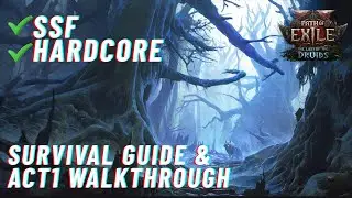 How to Survive Act1 in POE2 Hardcore (and SSF)