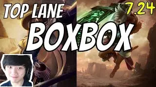 BOXBOX Fiora Vs Riven Top Stream Gameplay Season 8
