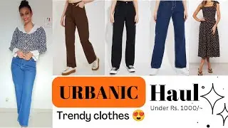 URBANIC haul✨ Trendy jeans👖 Under Rs. 1000/- #Urbanic #jeans