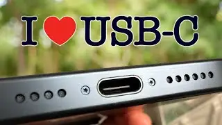 Как я использую порт USB-C и камеру iPhone 15
