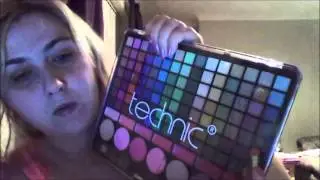 Make Up Tutorial using the Technic Wow palette