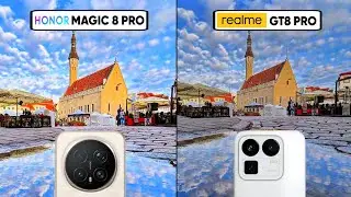Сравнение камер Honor Magic 8 Pro и Realme GT8 Pro