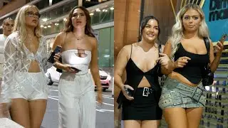 🇬🇧 Manchester Nightlife girls party : Single Ladies, Street Walk and Dancing Bars🥂 #manchester