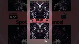 SPOT THE DIFFERENCE - HARD - 6 #play #game