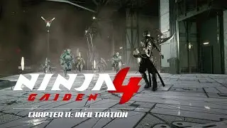 NINJA GAIDEN 4 - Chapter 11: Infiltration - Walkthrough no commentary