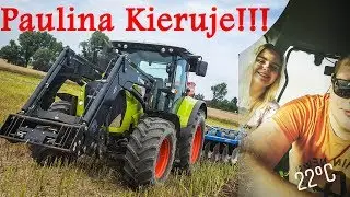 Paulina przejęła CLAASA! Odpowiadamy na pytania! Paulina & Patryk! Talerzowanie! AgroGarrison