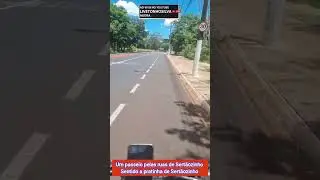 Um passeio pelas ruas de Sertãozinho sentido pratinha de Sertãozinho 