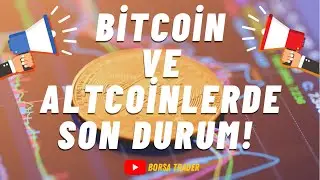 BİTCOİN VE ALTCOİNLERDE Y&Uuml;KSELİŞ Mİ D&Uuml;Ş&Uuml;Ş M&Uuml; ?#bitcoin #raca #altcoin #btcanaliz #kriptoborsa