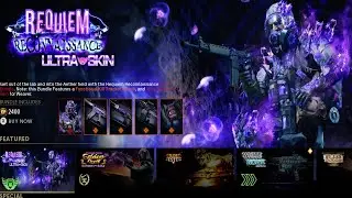 New Requiem Reconnaissance Ultra Skin Weaver Crystallized Dark Aether Operator Bundle. CW Zombies