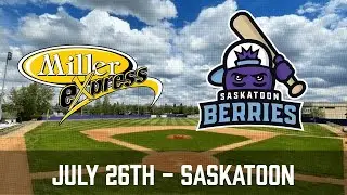 FULL GAME: Moose Jaw Miller Express at Saskatoon Berries - July 26, 2025 from FloCollege
