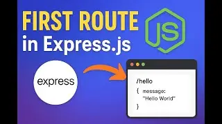 🔥 Add Your First Route in Express.js | Beginner Node.js Tutorial (Step by Step) #Nodejs #Expressjs