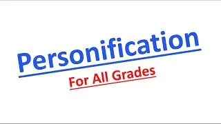 WHAT IS PERSONIFICATION