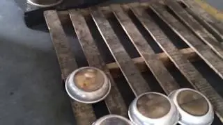 Sunglory alumimum frypan induction bottom brazing
