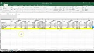 Business Plan Expenses on Excel
