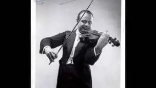 Zino Francescatti - Saint-Saëns Violin Concerto #3 (3rd mov)