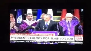 Obama the preacher??