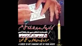 Ksi ko apny ghr se nikalny ka amal