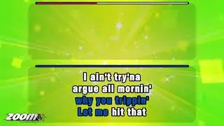 Miley Cyrus feat French Montana - FU - Karaoke Version from Zoom Karaoke