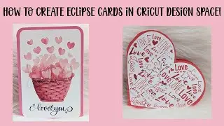 How to Create an Eclipse Card in Cricut Design Space