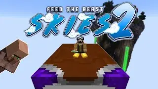 Unlocking Sky Travel...on a Ghast?! | FTB Skies 2 Ep2