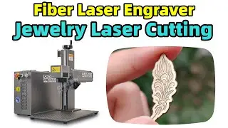 Cut 1mm Brass | JPT 100W Mopa Fiber Laser Engraver for Cutting 1mm Brass Gold Silver Stainless Steel