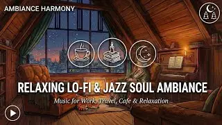 Relaxing Jazz & Soul 🎷 Focus, Study & Travel Ambiance ☕ Clear Your Mind ✨