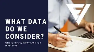 What Data Do We Look At Before Investing?