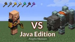 Piglin Brute (All Axe) vs Ravager | Minecraft JE (1.20.1)