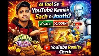 AI Tool Se YouTube Par Kamai: Sach Ya Jooth? | YouTube Reality Check