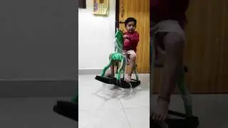 Handmade Wooden Rocking Horse for Kids (1.5 years+)| Horse Ride| Balance & Coordination skills