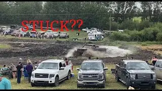 Shell Lake Mud Bogs. MUD AND TIRE SMOKE!!