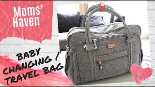 BABY CHANGING / TRAVEL BAG | WELAVILA BAG UNBOXING | CONVERTIBLE TRAVEL BAG |  MOMS&rsquo; HAVEN