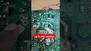 LG CRT TV EHT NUMBER | 6006E eht pinout details #crt #shorts #shortvideo #electronic #crttvrepair