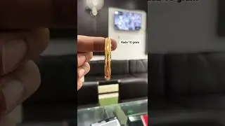 Sikhi kada weight 10 grams 22 karat gold purity