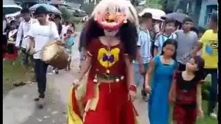 Lakhe jatra 2072 Letang morang Performed by Sandeep shrestha