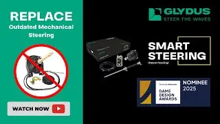 Smart Steering by Glydus | Nominee DAME Design Awards 2025 | METS 2025 #metstrade #glydus #dame