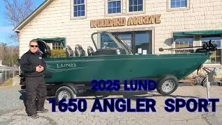 2025 Lund 1650 Angler Sport: Compact Powerhouse Built for Big Adventures! @ Woodard Marine
