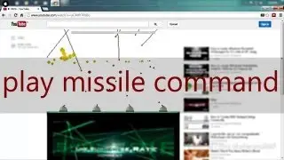 Play Missile Command on Youtube from browser