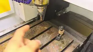 KT CNC chinese vmc machine control # how to take offeset 