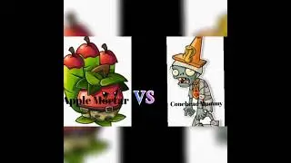 All Cannon and Lobbing plants vs Conehead Mummy