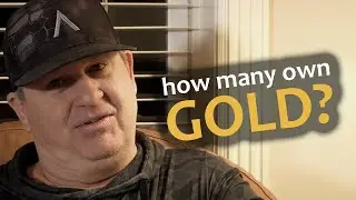 Сколько людей владеют физическим золотом?